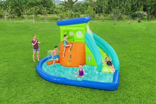 H2OGO! HydroHangout Kids Inflatable Water Park 8'5" | Bestway