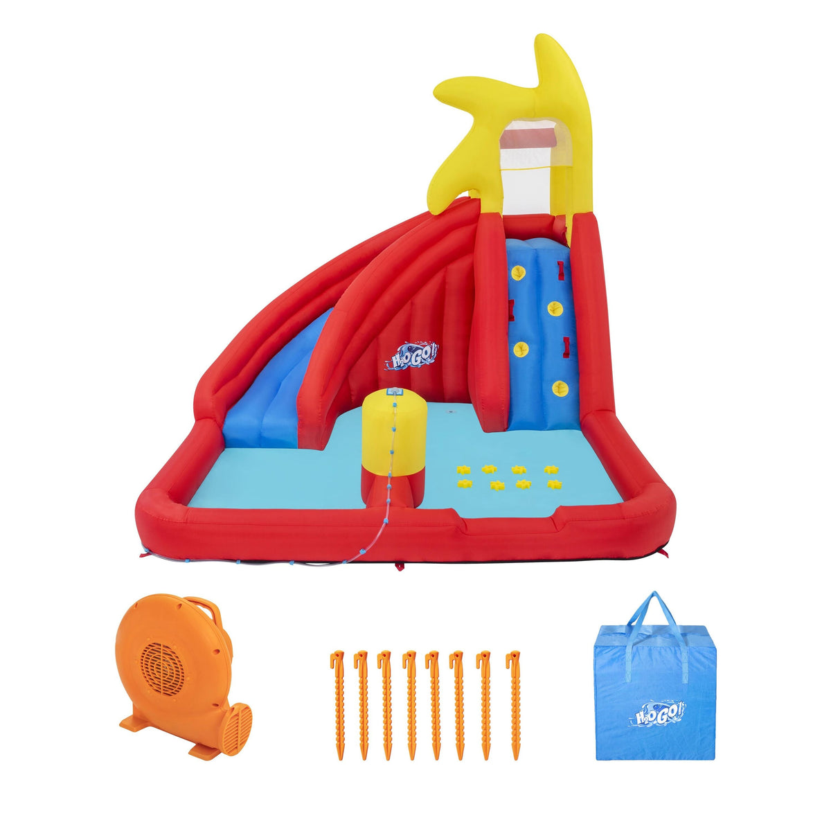 H2OGO! AstroSplash Kids Inflatable Mega Water Park 10'9" | Bestway