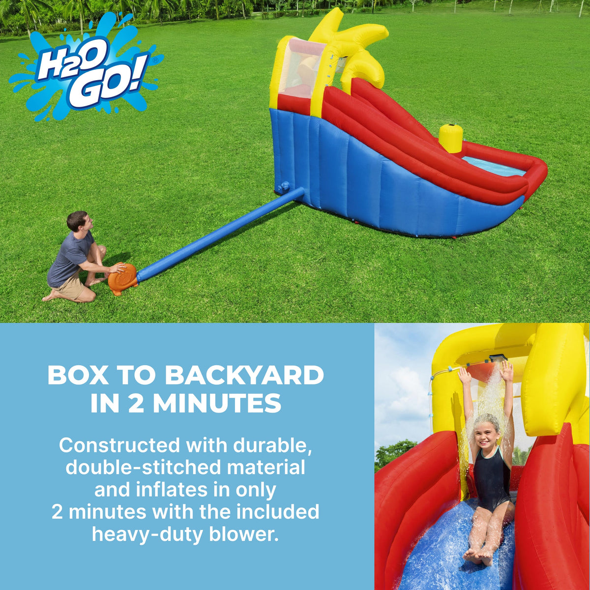 H2OGO! AstroSplash Kids Inflatable Mega Water Park 10'9" | Bestway