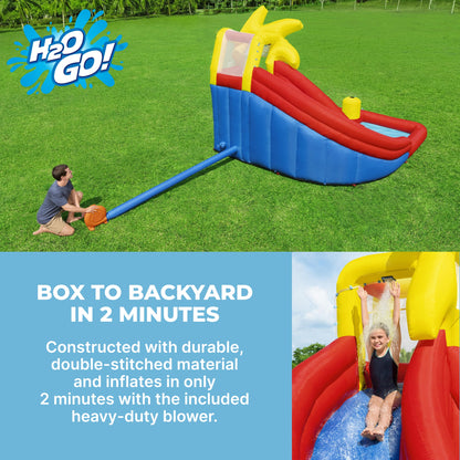 H2OGO! AstroSplash Kids Inflatable Mega Water Park 10'9" | Bestway