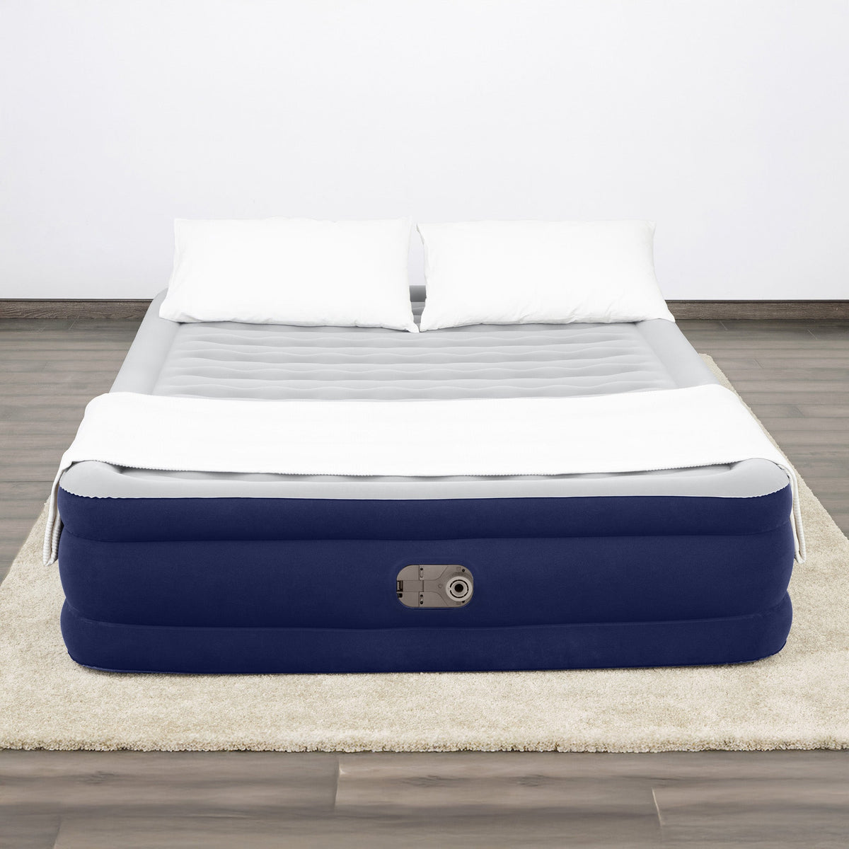 Bestway Tritech Air Mattress Queen 15" with Built-in AC Pump Included | Bestway