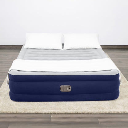Bestway Tritech Air Mattress Queen 15" with Built-in AC Pump Included | Bestway