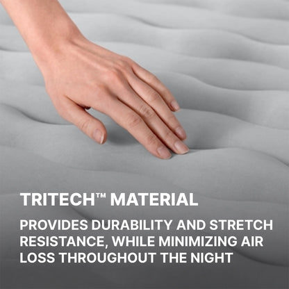 Bestway Tritech Air Mattress Queen 15" with Built-in AC Pump Included | Bestway