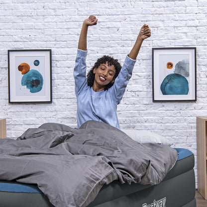Bestway Tough Guard Air Mattress Twin 18" with Built-in AC Pump | Bestway