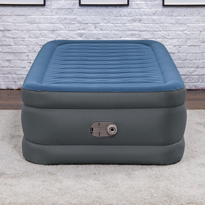 Bestway Tough Guard Air Mattress Twin 18" with Built-in AC Pump | Bestway
