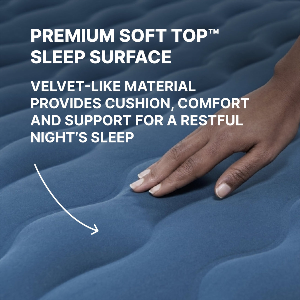 Bestway Tough Guard Air Mattress Twin 18" with Built-in AC Pump | Bestway