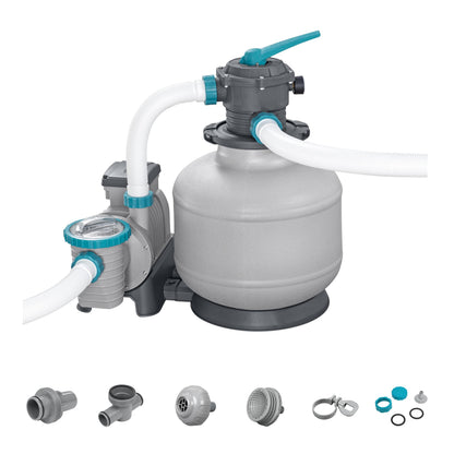 Bestway 3,000 gal. Above Ground Pool Sand Filter Pump | Bestway