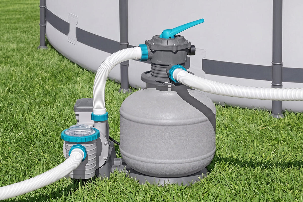 Bestway 3,000 gal. Above Ground Pool Sand Filter Pump | Bestway