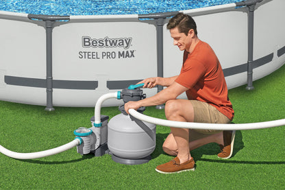 Bestway 3,000 gal. Above Ground Pool Sand Filter Pump | Bestway