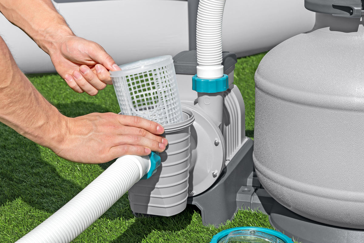 Bestway 3,000 gal. Above Ground Pool Sand Filter Pump | Bestway