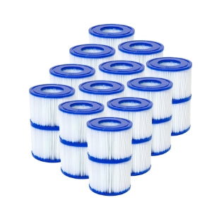 SaluSpa Type VI Filter Cartridge, 2pcs x 12 Set (Total 24pcs) | Bestway