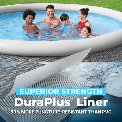 Bestway Fast Set 12’ x 30” Inflatable Round Soft Sided Above Ground Po | Bestway