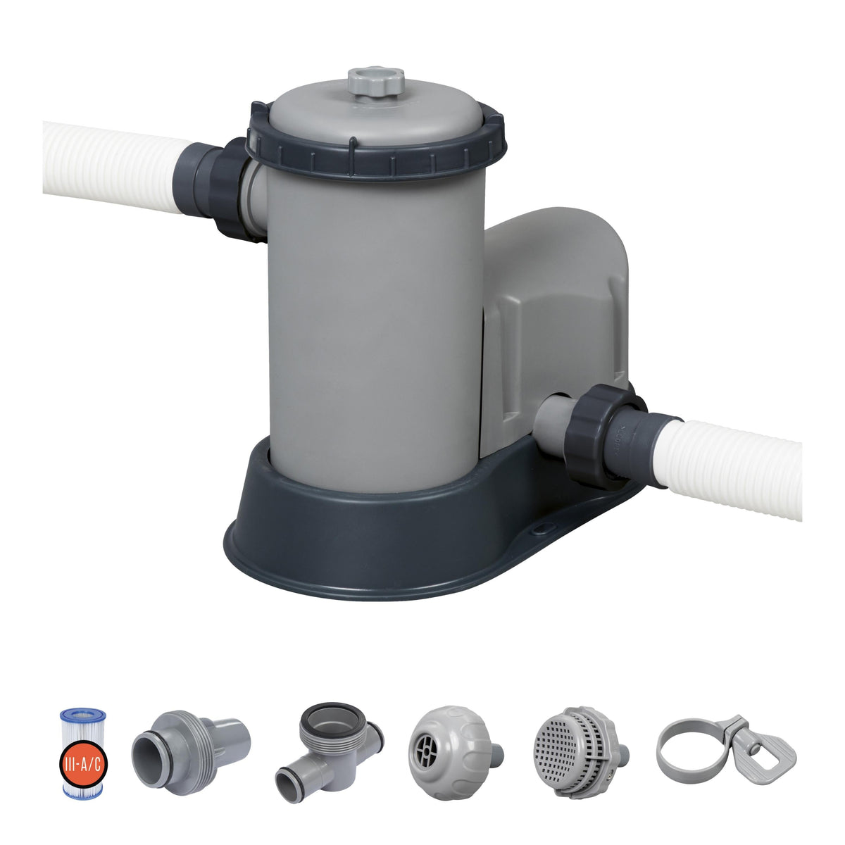 Bestway Flowclear 1,500 gal. Cartridge Filter Pump Replacement | Bestway