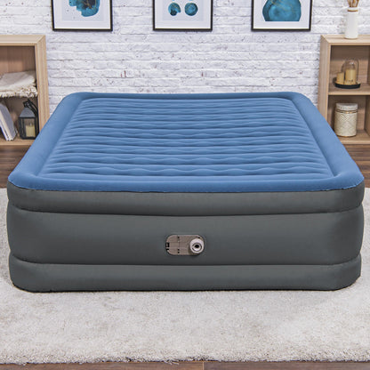 Bestway Tough Guard Air Mattress Queen 18" with Built-in AC Pump | Bestway