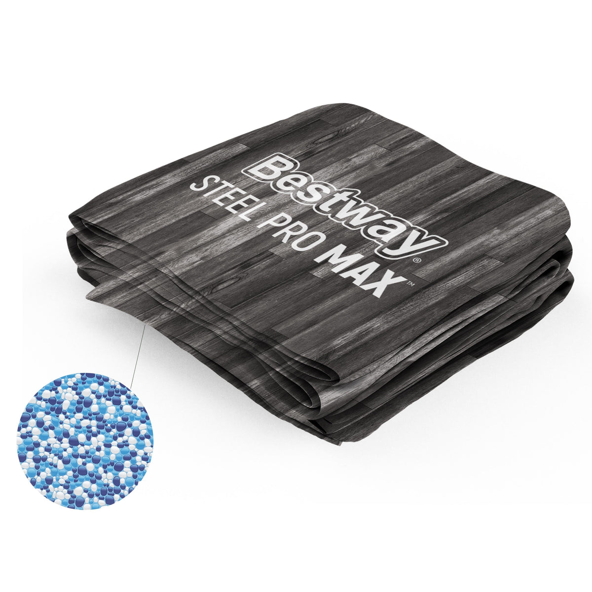 Steel Pro MAX 20' x 12' x 48" Oval Above Ground Pool Liner Replacement | Bestway