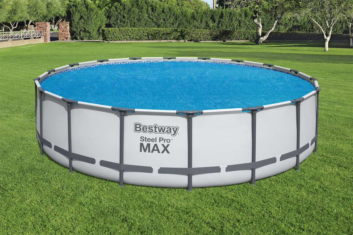 Bestway Round Solar Pool Cover for 18' Above Ground Pools | Bestway