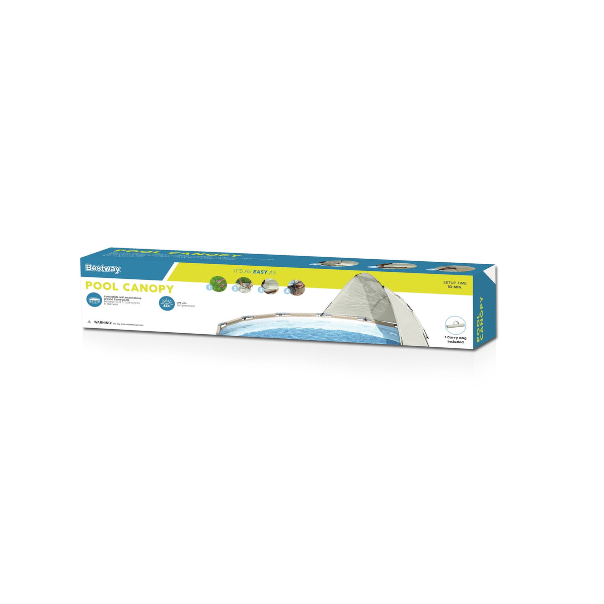 Bestway Above Ground Pool Canopy Sunshade 10’-18’ | Bestway