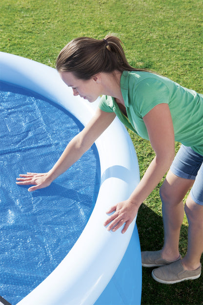Bestway Round Solar Pool Cover for 10' Above Ground Pools | Bestway