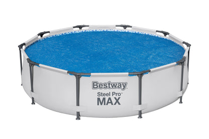Bestway Round Solar Pool Cover for 10' Above Ground Pools | Bestway
