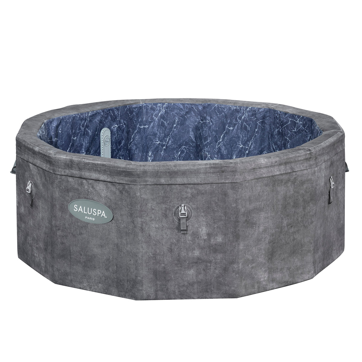 SaluSpa Paris AirJet ThermaCore Hot Tub Liner Replacement, Gray Marble | Bestway