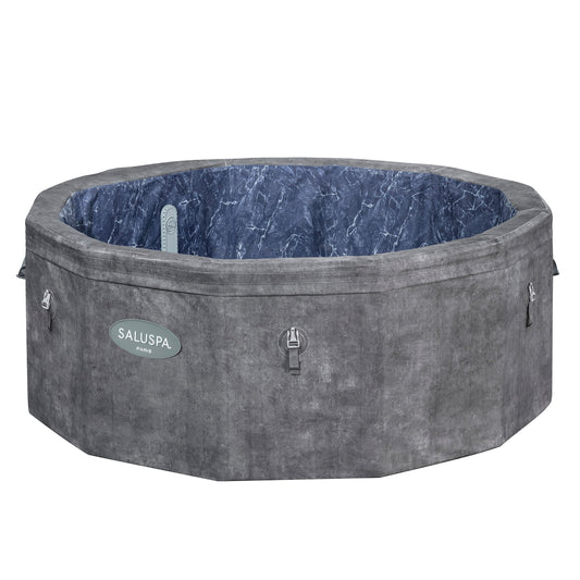 SaluSpa Paris AirJet ThermaCore Hot Tub Liner Replacement, Gray Marble | Bestway