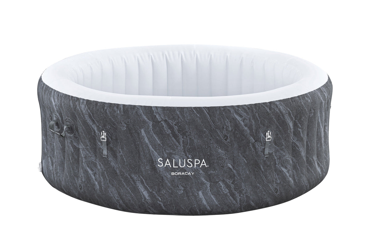 SaluSpa Boracay AirJet Hot Tub Liner Replacement, Gray Marble | Bestway