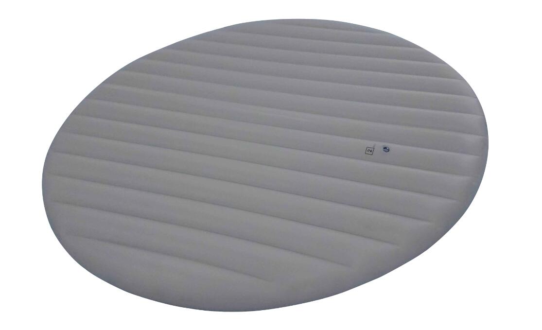 SaluSpa 77" x 28" Round Inflatable Hot Tub Cover, White | Bestway